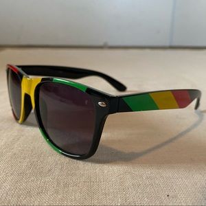 Rasta Sunglasses Blue Crown